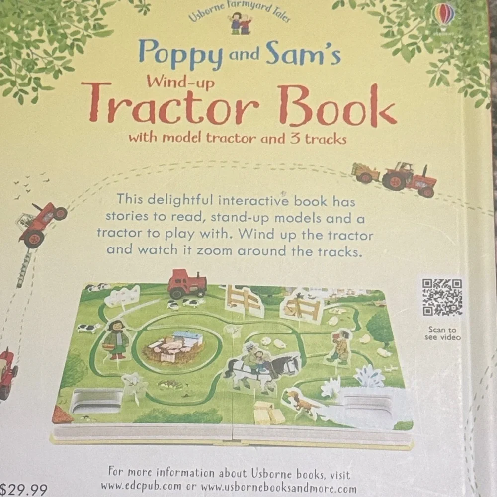 Poppy and Sam's Wind-up Tractor Book